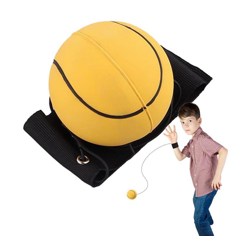 1Pc Returned Balls Wrist Elastic Ball Wrist Return Ball Hand Throw Back Ball Exercise Coordination Gift Diameter 6Cm