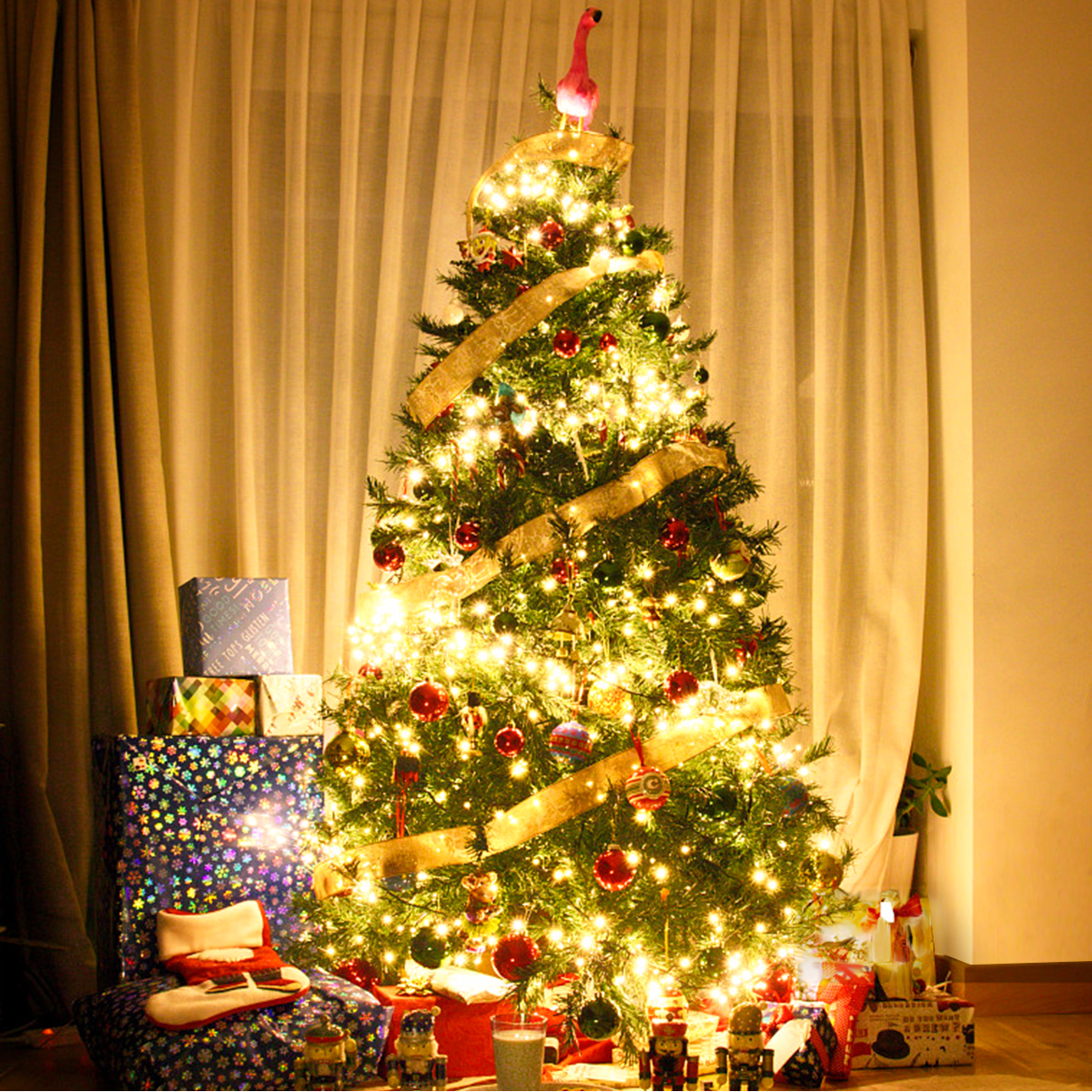 Outdoor Christmas Light New year's garland Lamp 100m 20m Twinkle LED String Holiday Wedding Decorative lights adornos de navidad