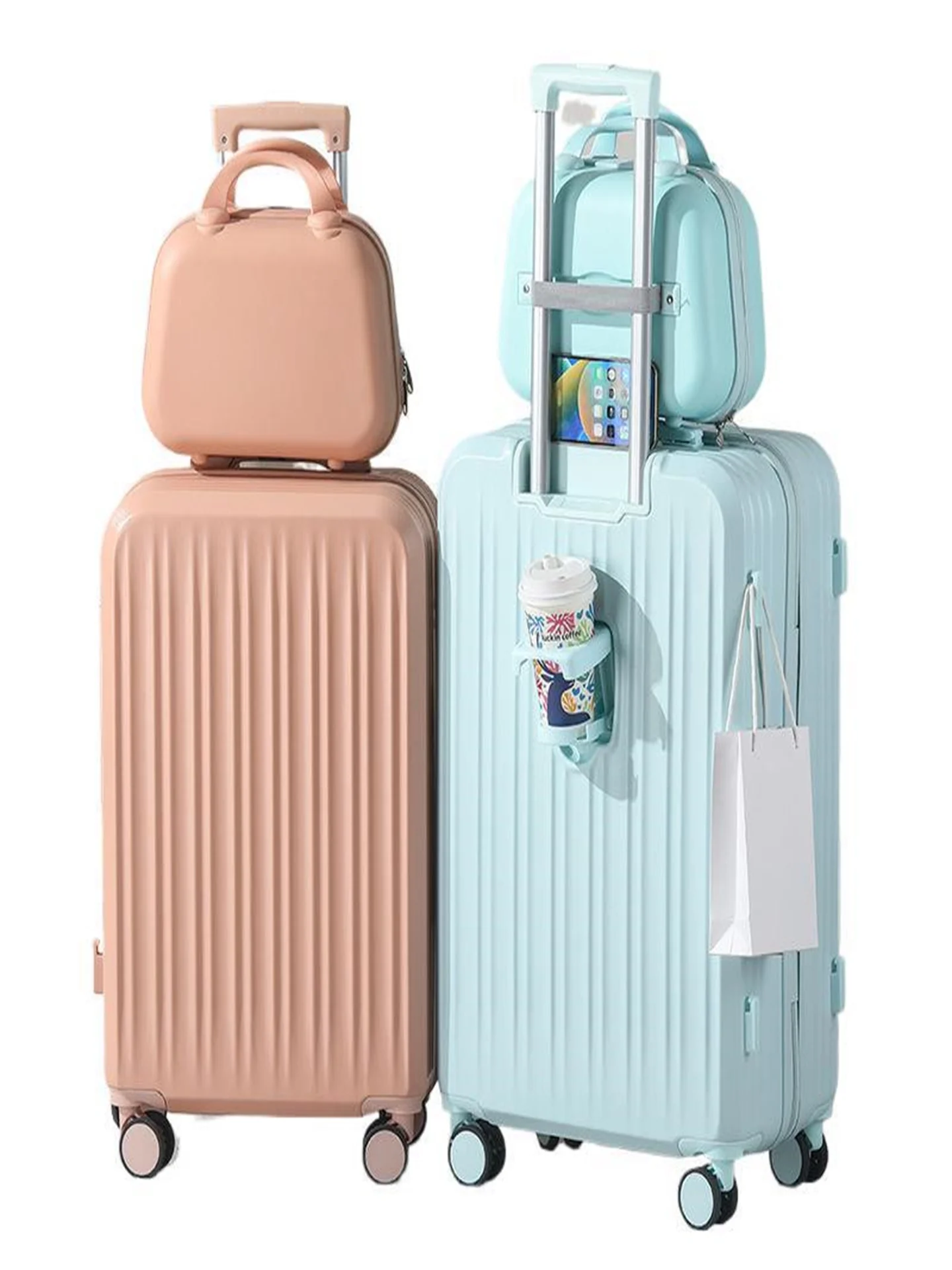 Nova Mala de Viagem Multifuncional com ande Capacidade e Fechadura por Senha, Estilo Casual Durável para Mulheres