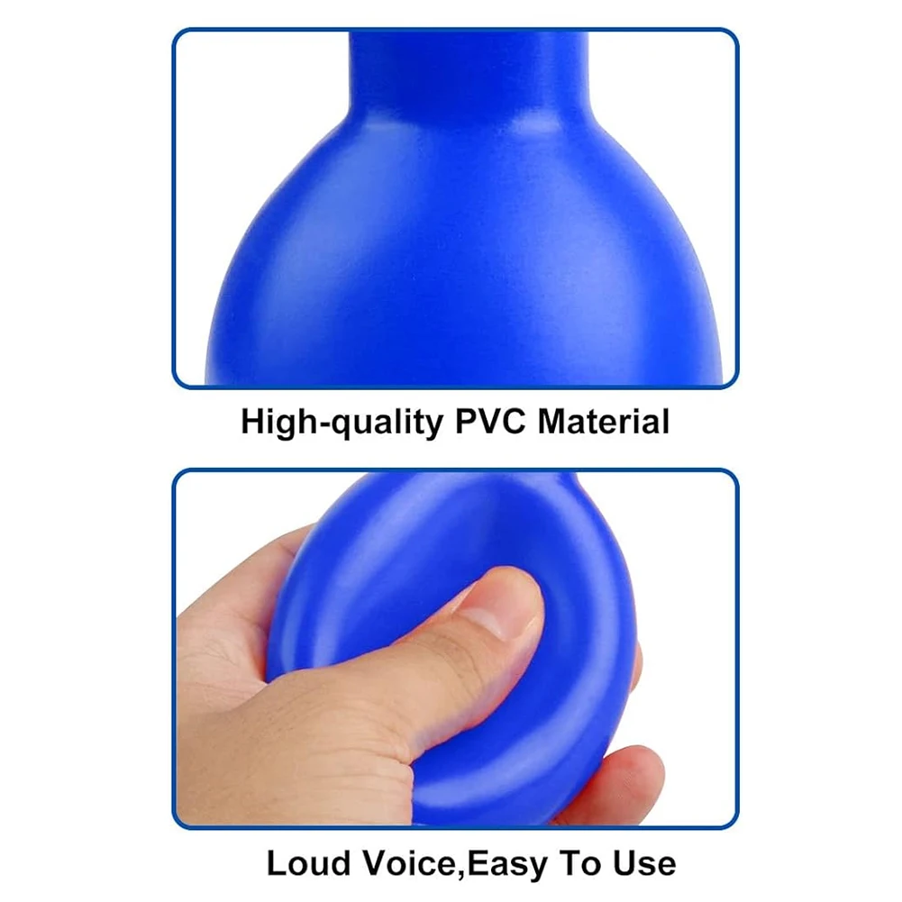 Hand-Quetschpfeife, lauter, klarer Klang, Sicherheits-Überlebenspfeife, Notfallpfeife für drinnen und draußen, Zuhause, Schule, Sport