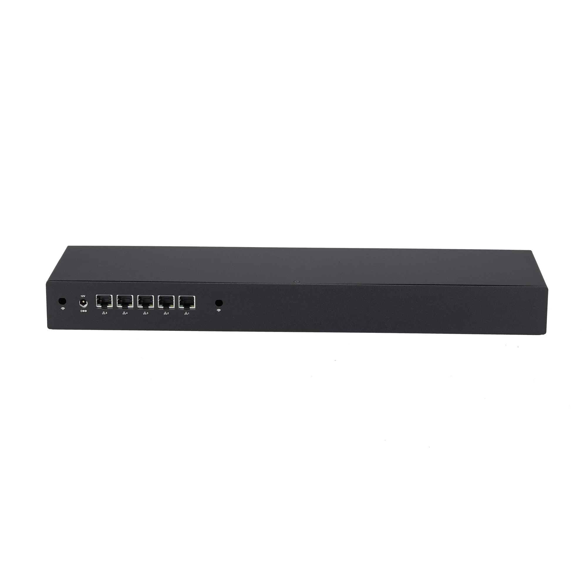 Free Shipping  1U Rackmount J4125 5 LAN InteI I225 NICs Firewall Appliance Soft Router pfSense OPNsense Network Server