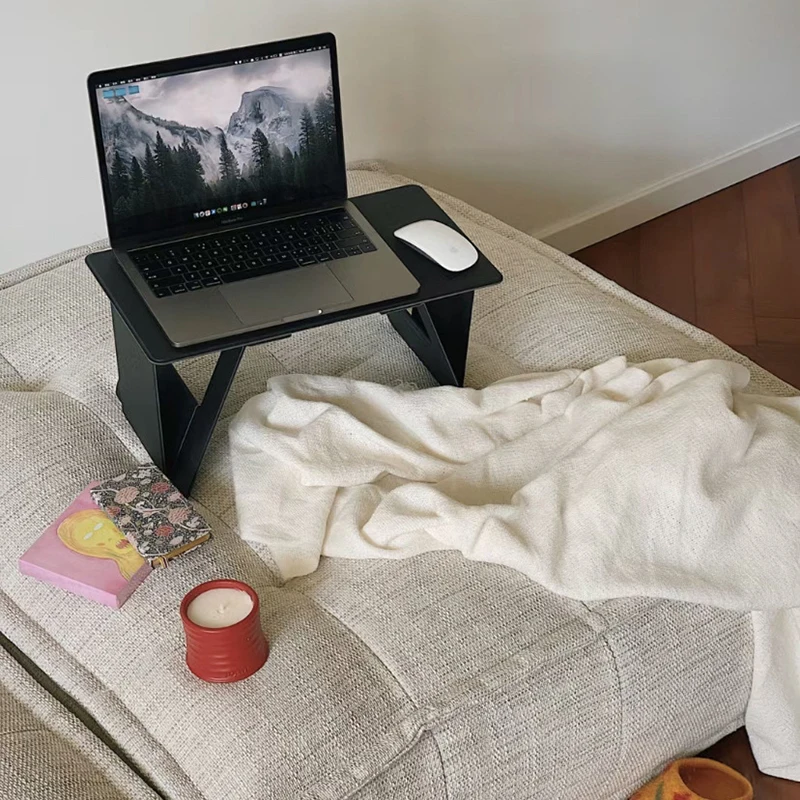 Foldable Laptop Work Table Mini Portable Notebook Computer Holder Car Living Room Sofa Bed Working Reading Tools TV Plays PC