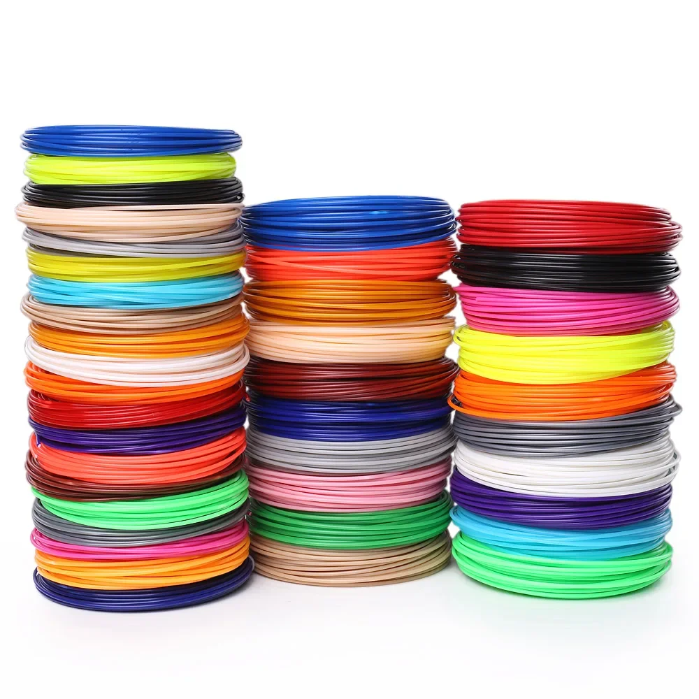 ABS PLA Plus Dây Tóc 100/50 Mét Nhựa 3 D Máy In Bút Đổ Lại Cho Trẻ Em Quà Tặng Sinh Nhật 3d Bút Không Ô Nhiễm Chất Liệu