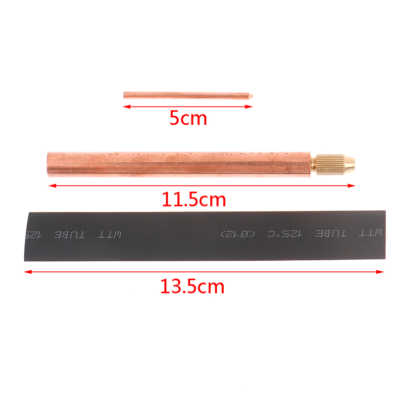Batterie Spot Schweißen Stift Handheld Kupfer Gürtel 3mm Kern DIY Punkt Touch Stift Spot Schweißen Zubehör