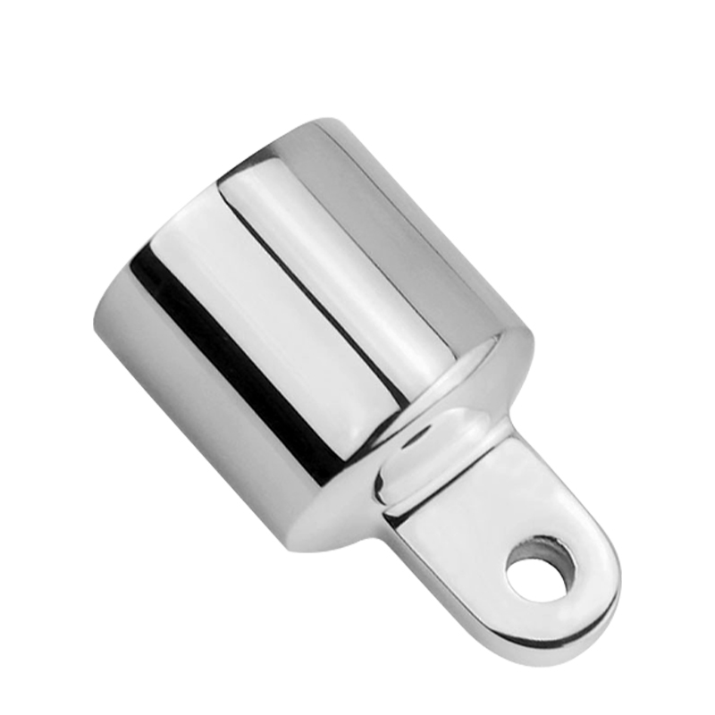 マリンハードウェア 25.5 ミリメートル 30.5 ミリメートルステンレス鋼 316 ボートビミニトップフィッティングスライドキャップスライドジョースリーブパイプアイエンドキャップ