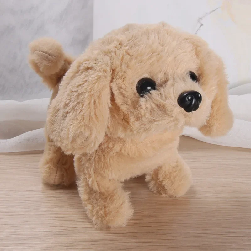 Enfants intelligent interactif en peluche chiot enfants jouets électroniques mignon Robot chien marche écorce saut Wag queue chien jouets pour bébé cadeau d'anniversaire