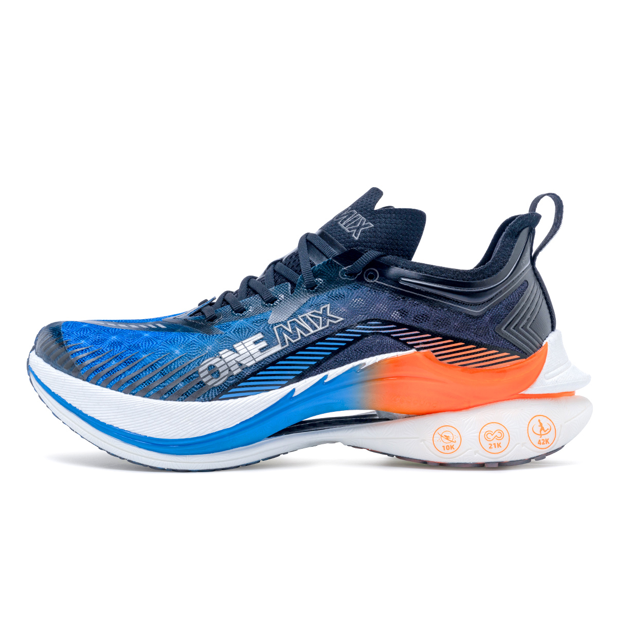 ONEMIX 2024 zapatillas profesionales para correr maratón para hombres antideslizantes ultraligeras rebote atlético placa de carbono zapatillas deportivas