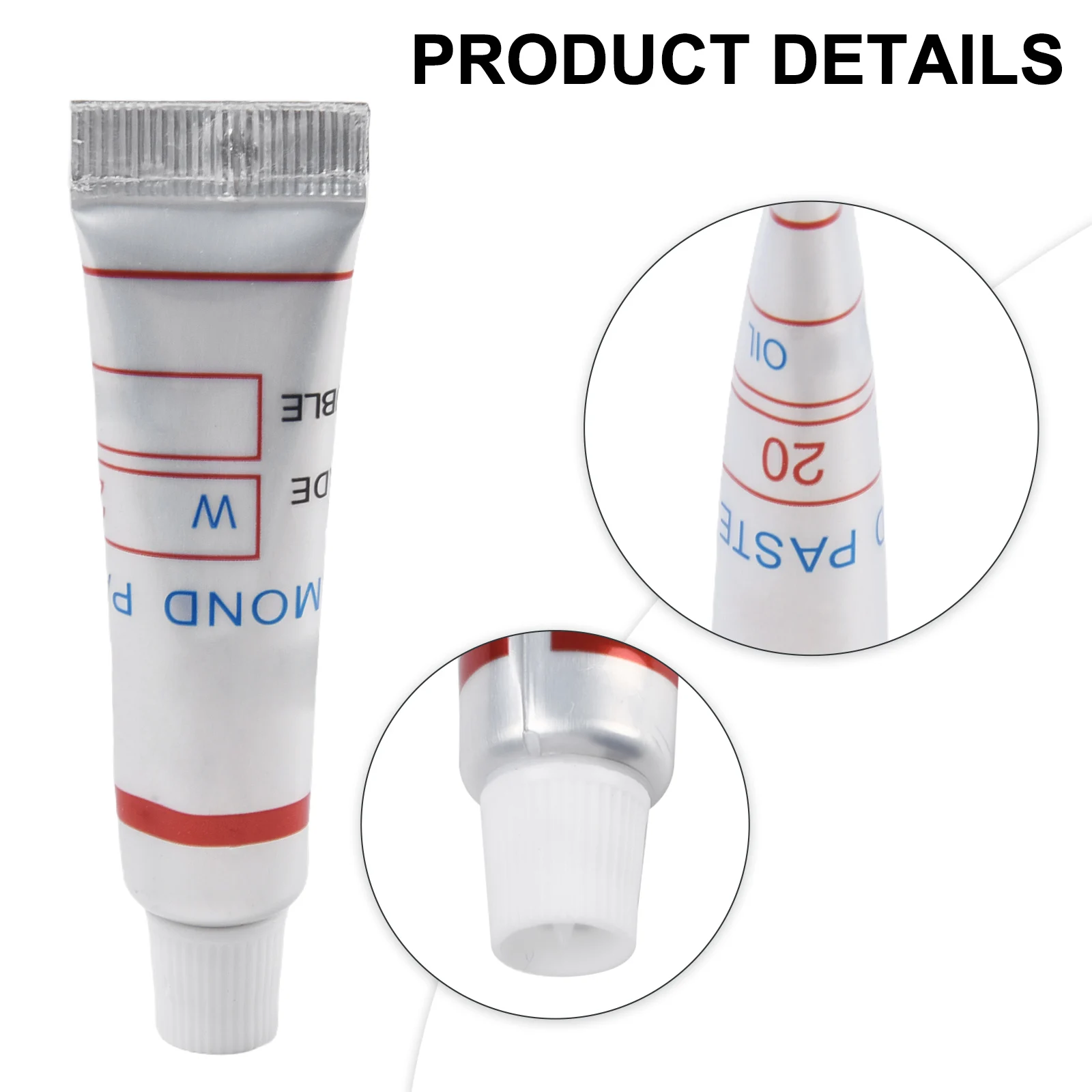 1 Stück 5 g Diamant-Schleifpasten W0,5–40 Körnung 320–10000 Diamantpolieren Läppen Glas Metall Schleifen Polieren Schleifwerkzeuge