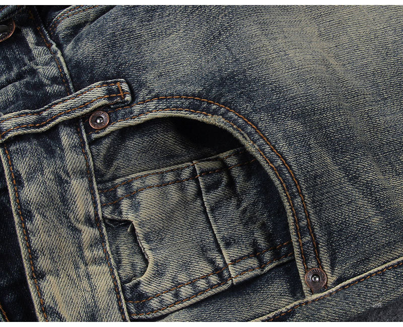 メンズブラッシュフリースデニム,韓国スタイルのコート,秋冬用の豪華なストレートとスリム,ストリートウェア,90年代のパンツ