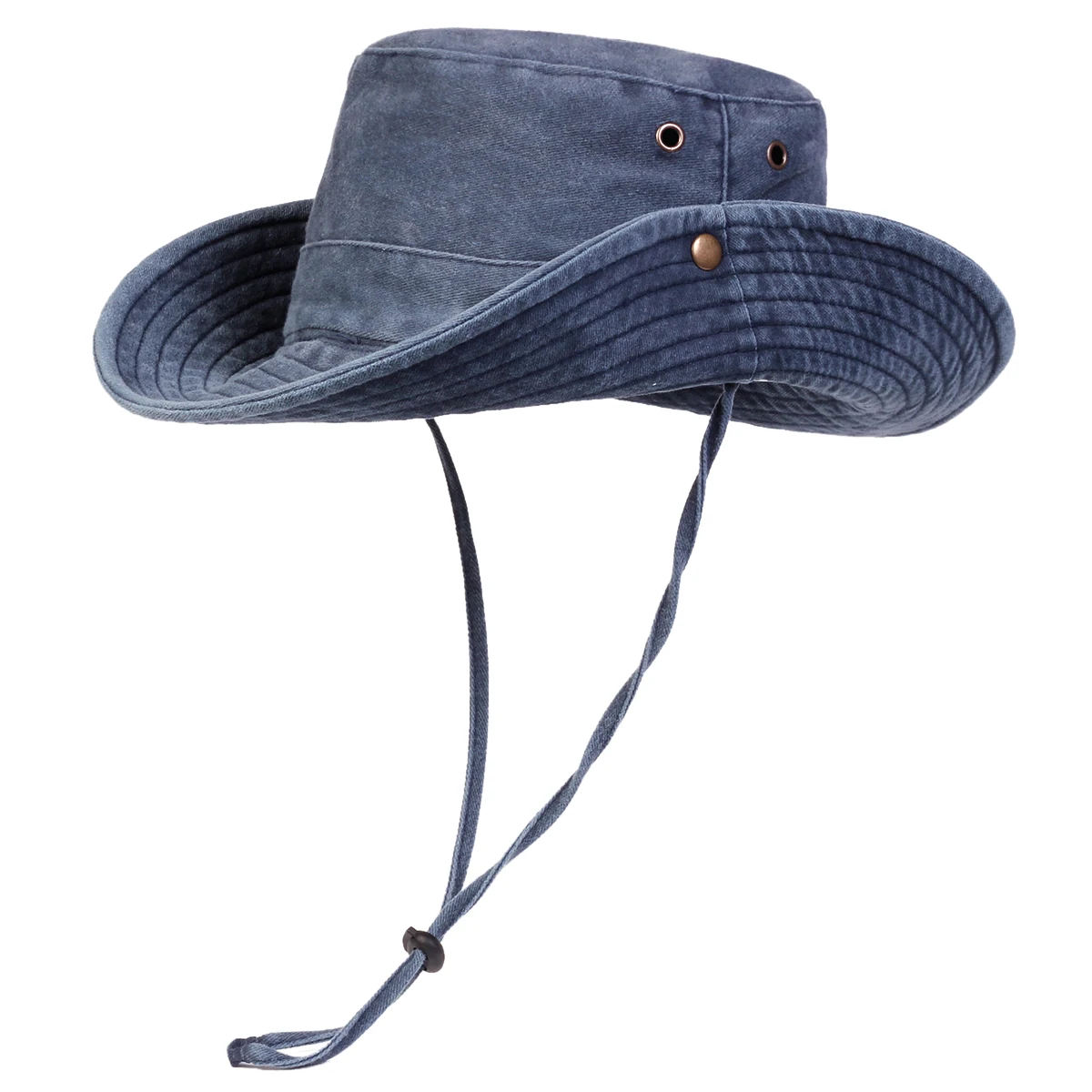Chapéus de balde lavados com viga grande para homens bonés de pescadores boné casual ao ar livre chapéu protetor solar masculino