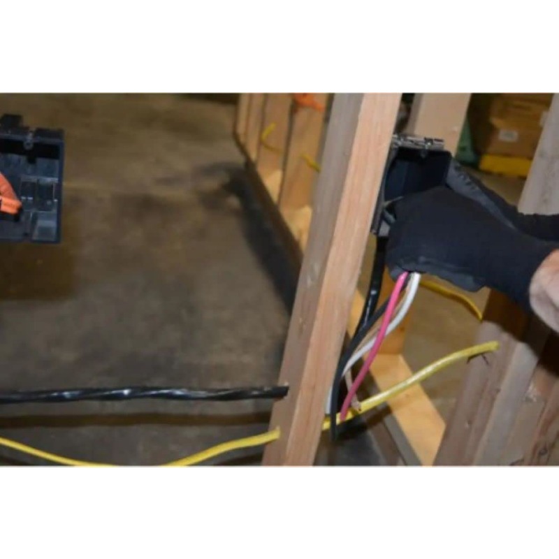 63950002 125ft. 6 Gauge 3 Conductor Nonmetallic Sheathed Type NM-B Cable, Black