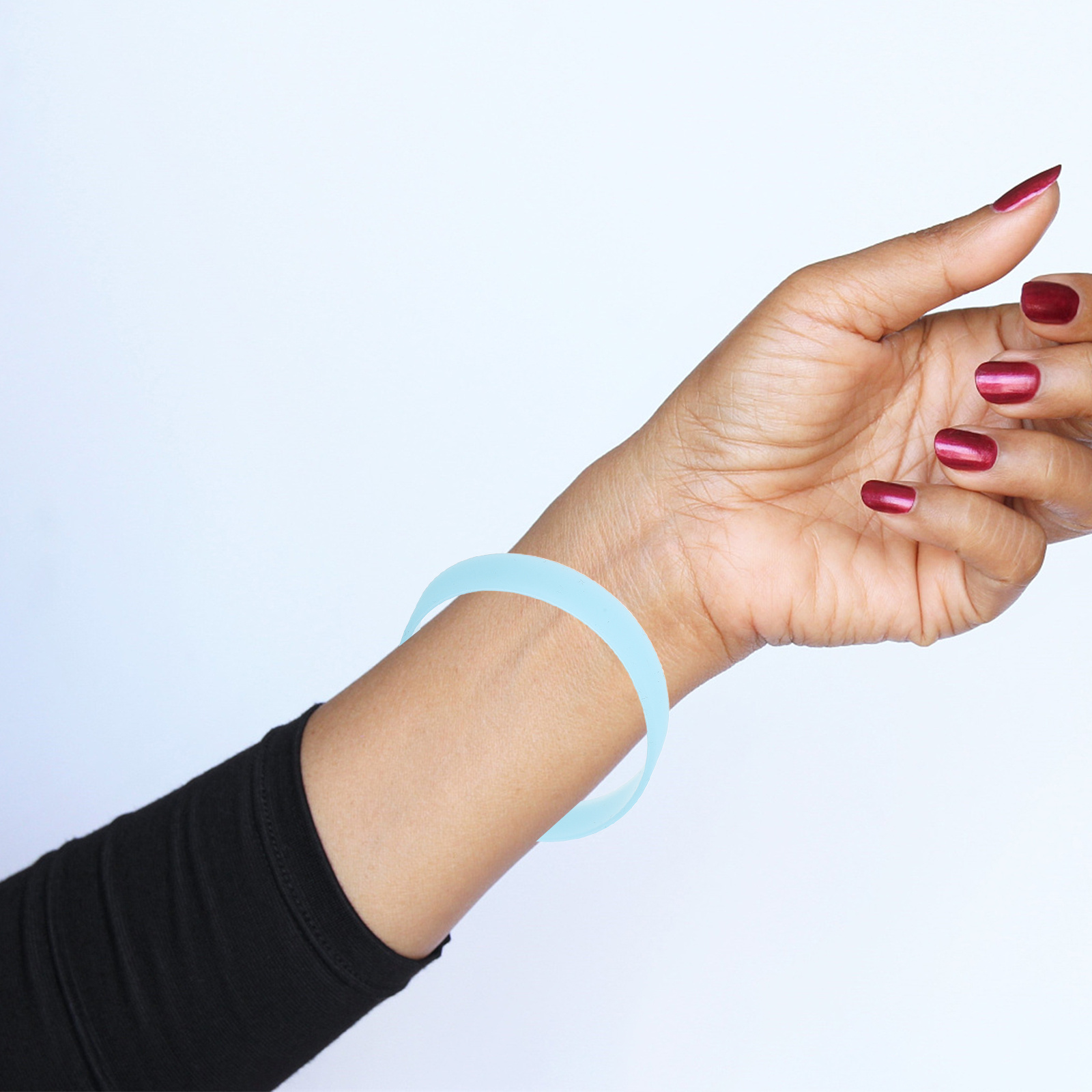 40 peças pulseiras que brilham no escuro pulseiras de silicone de cor sólida à prova d'água para pulseira de silicone ativa