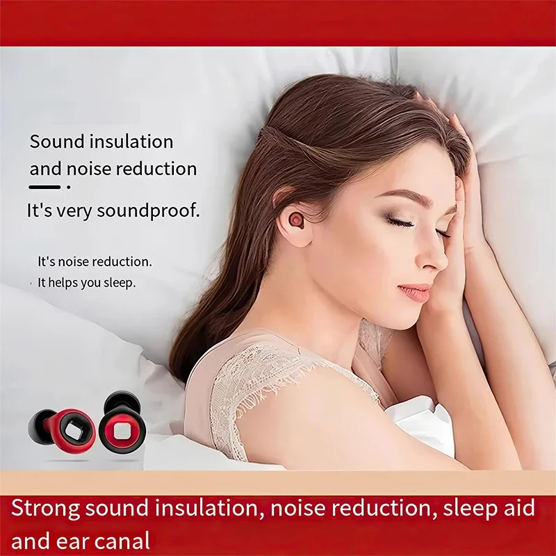 1-16 คู่ Sleep Soundproof ปลั๊กอุดหูรถจักรยานยนต์ปลั๊กอุดหูลดเสียงรบกวน Anti-Noise Mute ปลั๊กอุดหูรถจักรยานยนต์อุปกรณ์