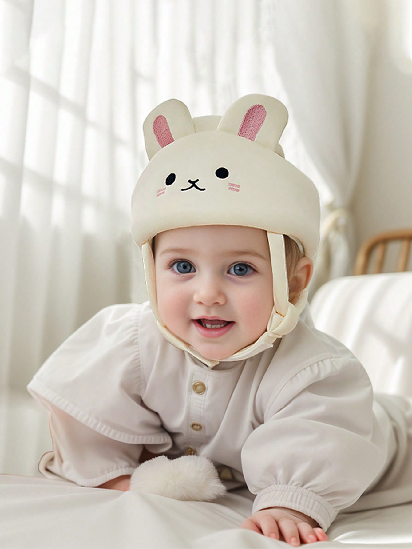 Infant Toddler's No Bumps Capacete de Segurança, Almofada de Cabeça Infantil, Bumper Bonnet, Baby Head Protector, Rastejando, Andando, Correr