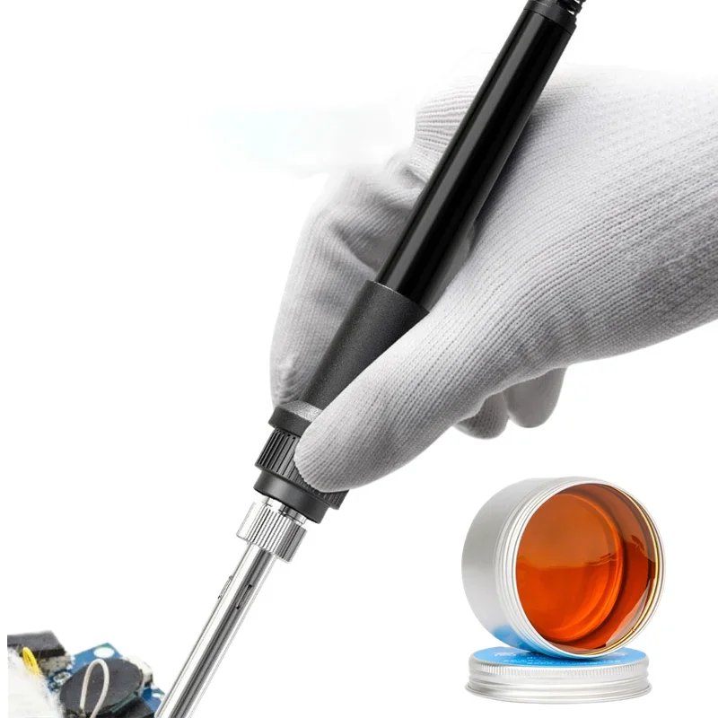 ใหม่ 1PC ความบริสุทธิ์สูง 30/50/100g Solid Rosin Solder Paste Flux Paste การประสาน วัสดุดีบุกความทนทาน Rosin สําหรับเชื่อมซ่อม