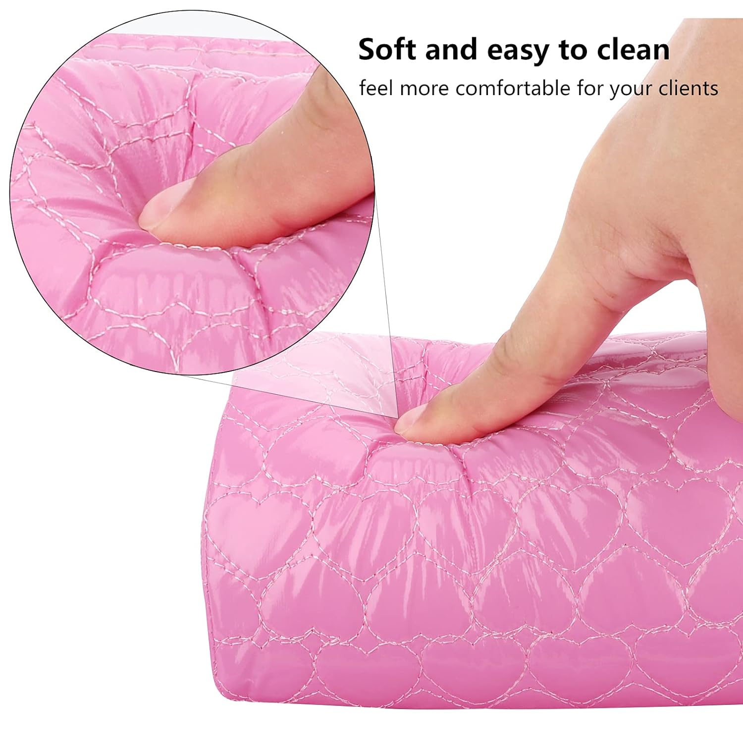 Oreiller éponge détachable et lavable pour Nail Art, coussin de main doux pour support de repose-bras