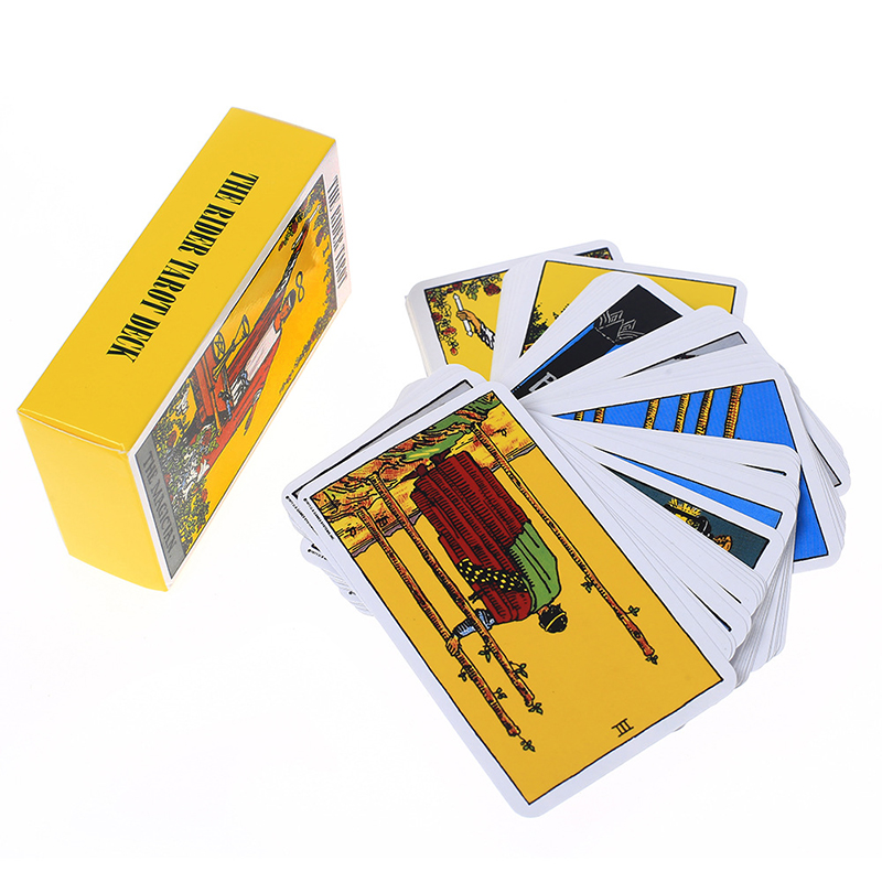 Rider waite tarô cartas clássico tarô espanhol inglês versão cavaleiro garçom adivinhação destino previsão profecia o mágico