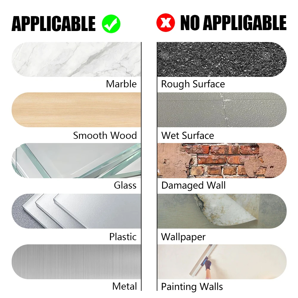 L5m W20mm Double Sided Tape Heavy Duty, Nano Double Sided Adhesive Tape, Clear Mounting Tape Picture Hanging Adhesive Strips