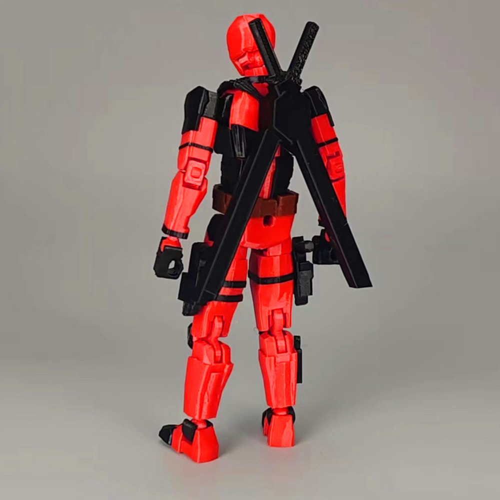 デッドプール,マーベル,アクションフィギュア,アニメ,マルチジョイント,シェイプシャフト,マネキンモデル,ギフト用の3D印刷されたスーパーヒーローのおもちゃ