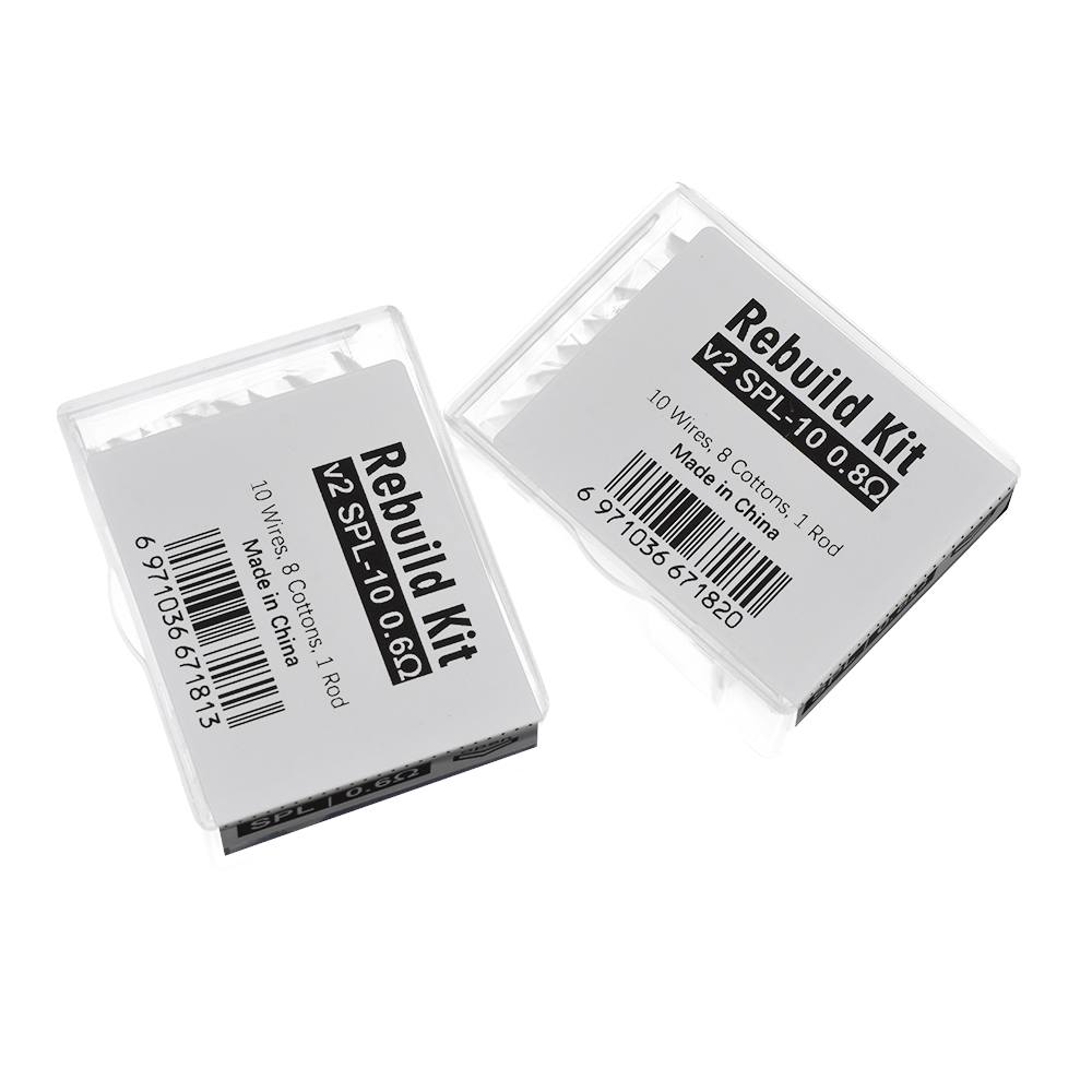 Juego de 1/2/5 resistencias de caja de herramientas de malla 0,6/0,8 ohmios para reemplazo de accesorios de reparación Spl