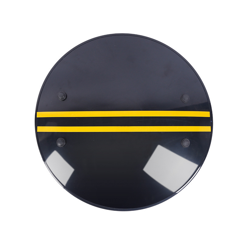 500*500MM PC Black Round Shield Black Green PC Vandal Shield Shield Security Equipment Handheld Security Equipment