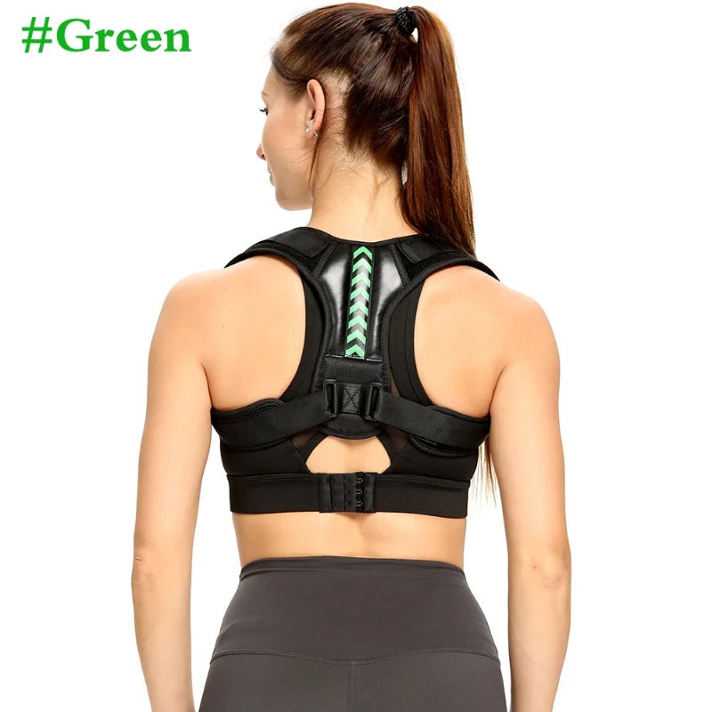 Corrector de postura Unisex ajustable para soporte de clavícula, proporcionando el alivio del dolor para cuello, espalda, hombros, remodela tu cuerpo, 1 Uds.
