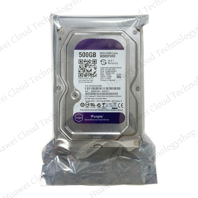 Hard Disk Internal 1-10TB VV D Purple 3.5 "64M Cache SATA III 6 Gb/s 1TB 2TB 4T 6T HDD HD Harddisk CCTV DVR NVR