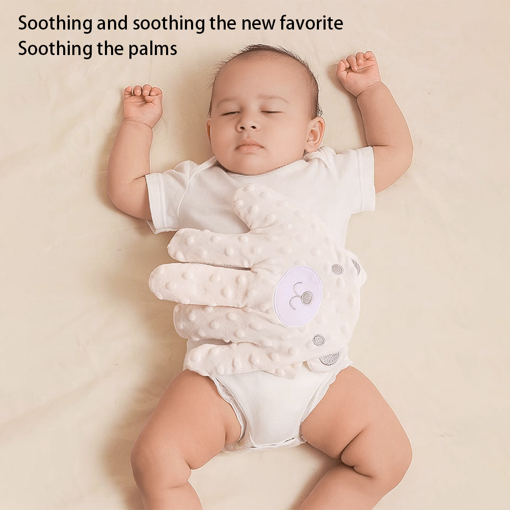 Rustgevend babyslaaphulpkussen Baby's Rustgevende palmen Babyslaaphulpmiddel Baby Kalmerende slaper Handpalm met afstandsbediening voor peuters