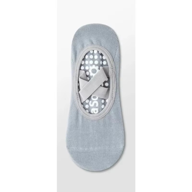 Pilates Yoga Socks Non-Slip Woman Socks Sports Fitness Silicone Breathable Summer Bandage Dance Ballet Solid Cycling Running