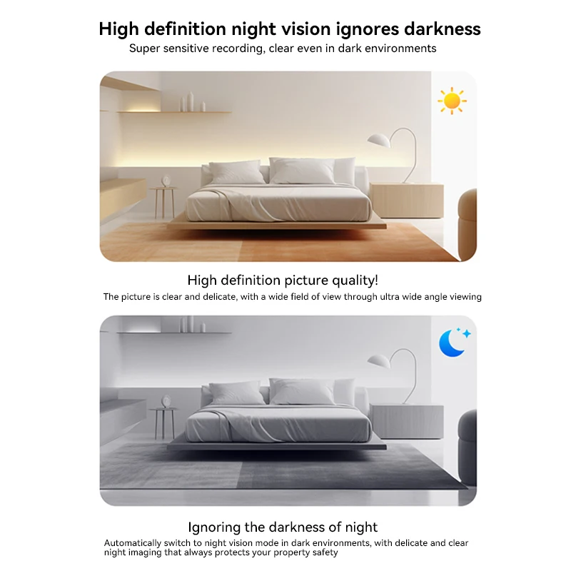 Xiaomi Mini WiFi Camera Remote Monitor Motion Detection 1080P HD Security Wireless Surveillance Night Vision Portable Camcorder