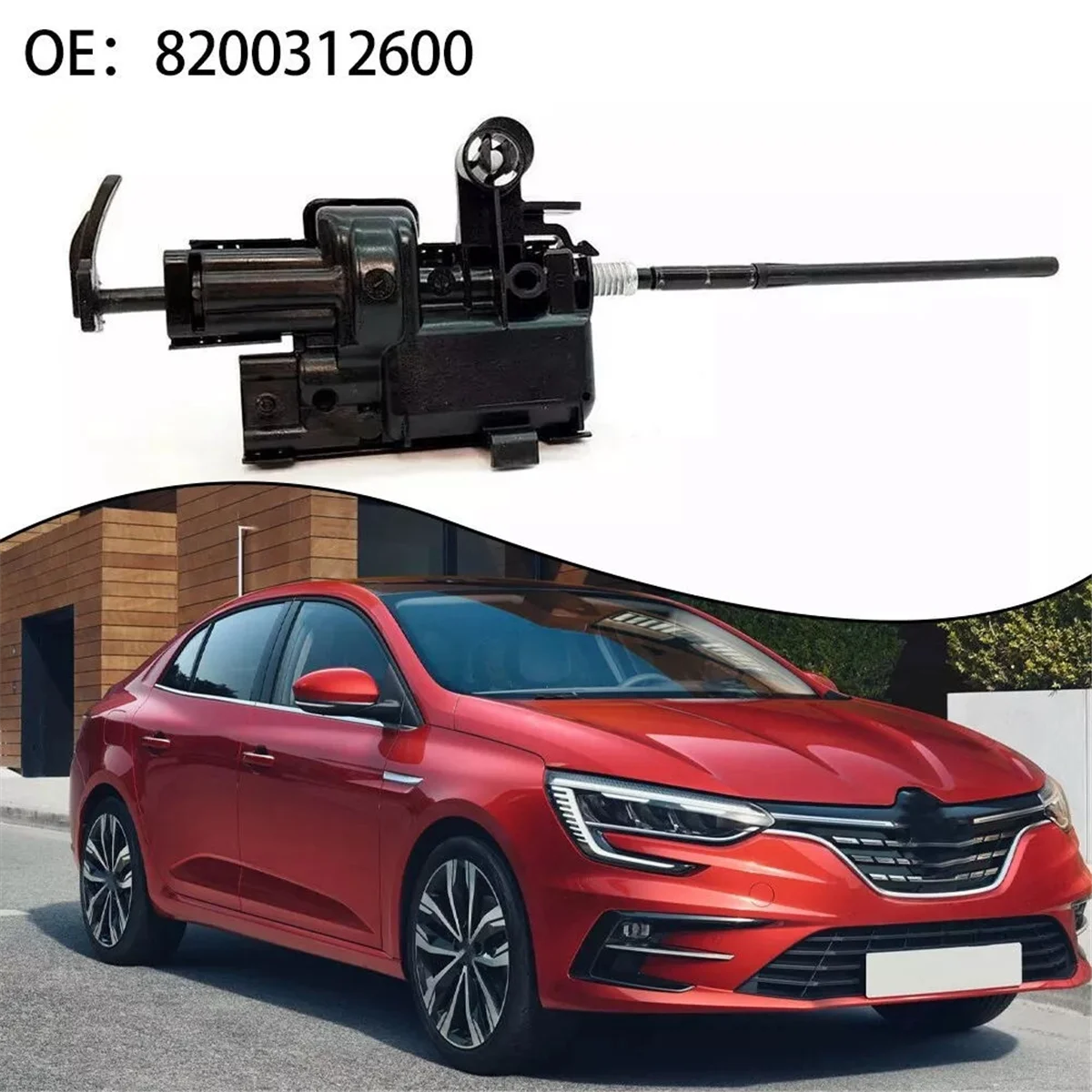 Blokada korka wlewu paliwa do Renualt Captur Clio Fluence Espace Laguna Megane 2002-. 788264742 R 8200312600