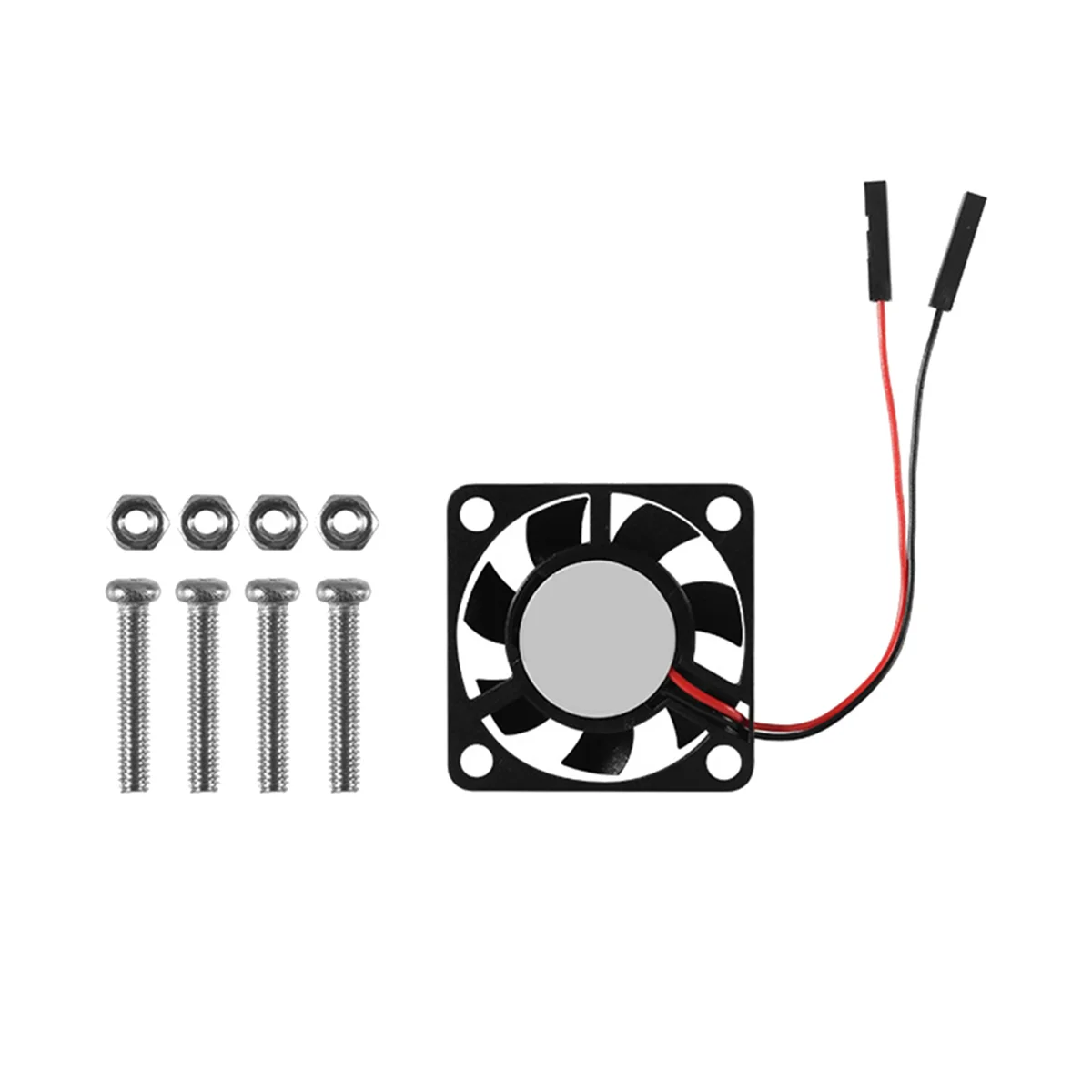 8PCS Brushless CPU ventola di raffreddamento dissipatore di calore radiatore 3.3V 5V per Raspberry Pi4 Pi3 B +, Pi 3, Pi 2, Pi 1 B +