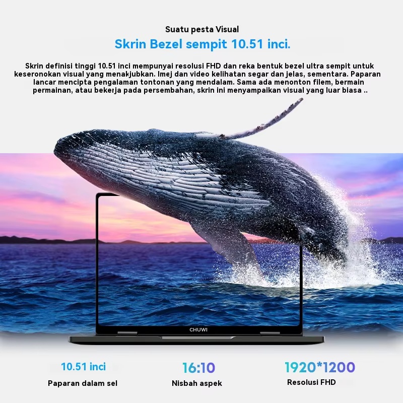 Ноутбук CHUWI MiniBook X 2 в 1 Intel N150 (до 3,6 ГГц) 512 ГБ ПЗУ 16 ГБ LPDDR5 10,51 дюйма 1200x1920 FHD IPS Ноутбук с Windows 11