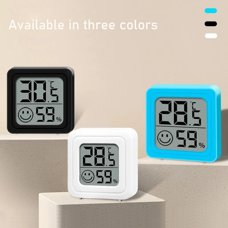 Mini Therye.com et hygromètre LCD numérique, capteur de température intérieur de haute précision et hygromètre domestique