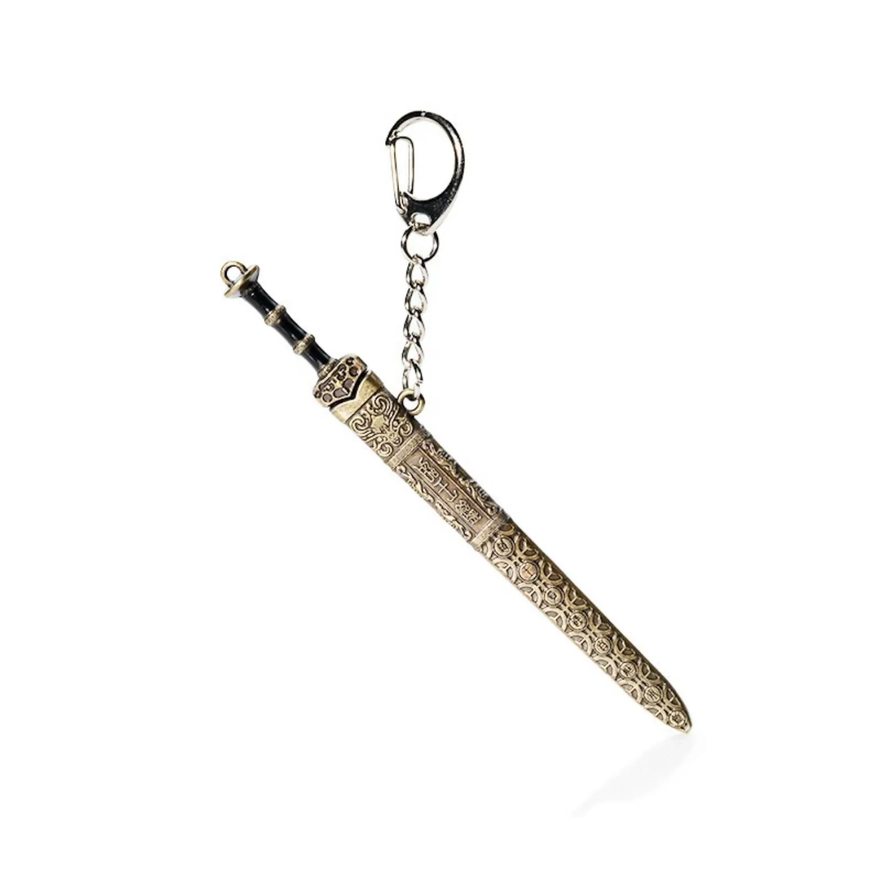 1 PC Mini ดาบรูปร่างจี้พวงกุญแจอาวุธรุ่น Sheath ของเล่นมีดโลหะอะนิเมะ Key แหวนเครื่องประดับกระเป๋า Charm อุปกรณ์เสริม