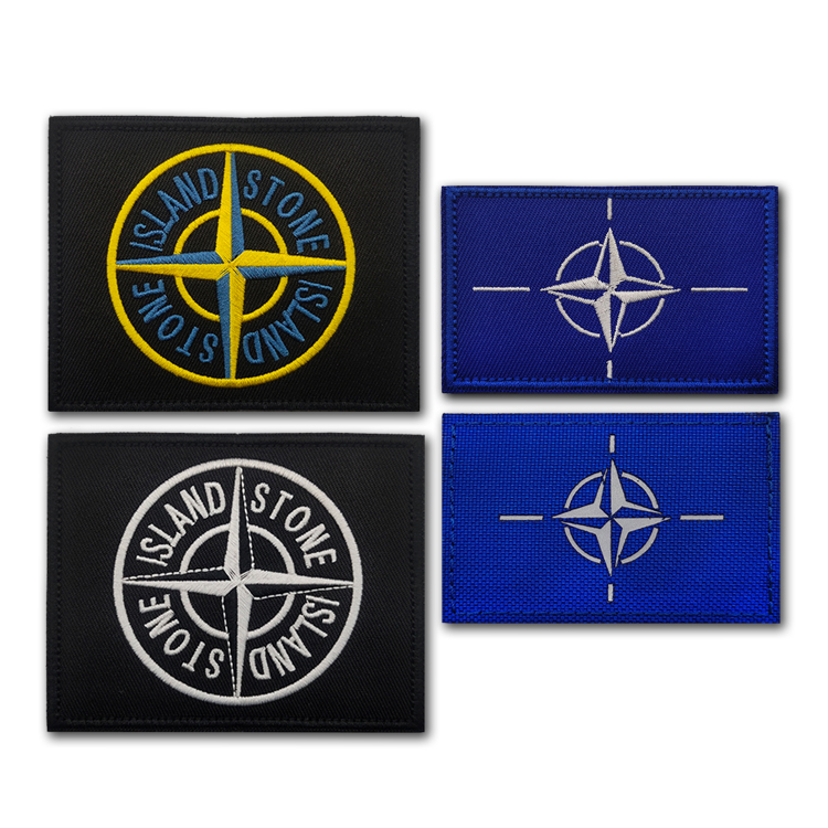 NAVO borduurwerk en nachtreflectie armband tactische moreel badge kleding rugzak hoed klittenband patch accessoires