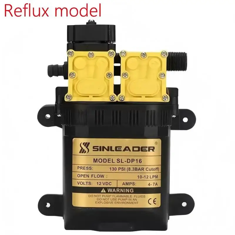 Pompe à eau électrique agricole haute pression 12V 7A 10L/min, pulvérisateur d'eau, puissance double cœur, électrique agricole