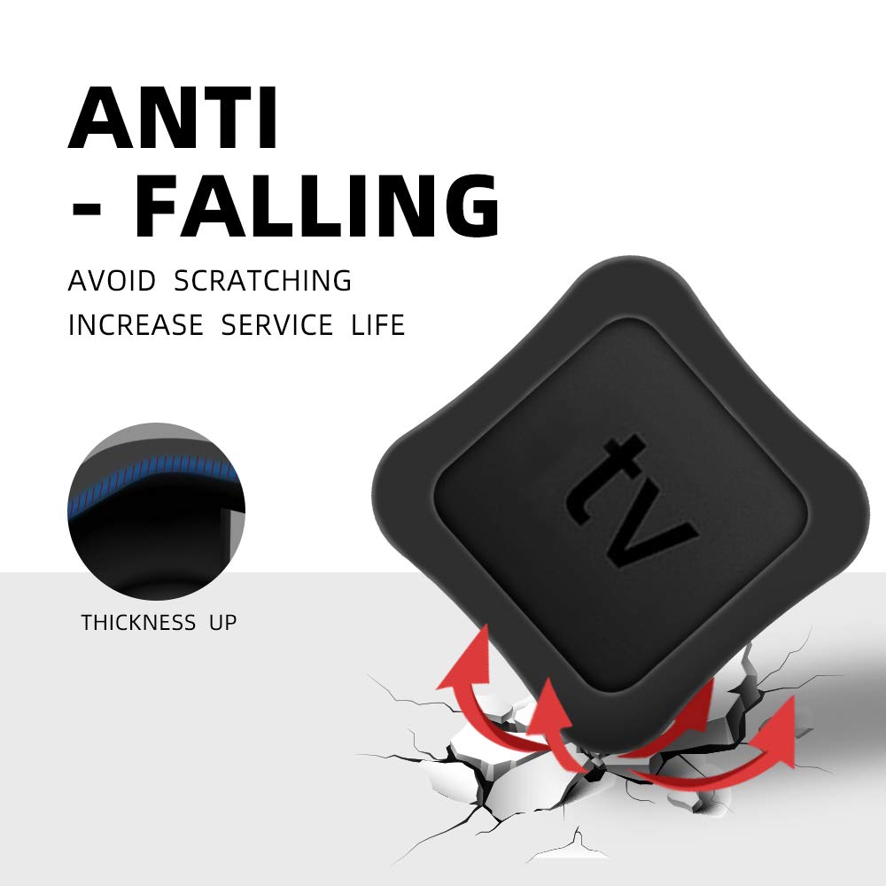 BABQ Protective Case Compatible for Apple TV 4K 5Th / 4Th -Anti Slip Shock Proof Silicone Cover