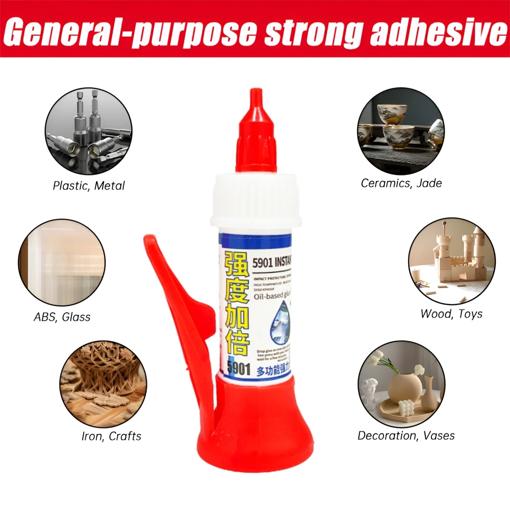 50g Strong เชื่อมกาวที่มีประสิทธิภาพซ่อมกาว Universal กาว Quick-drying ซีลกระเบื้อง Fix Sealant เชื่อมโลหะกาว