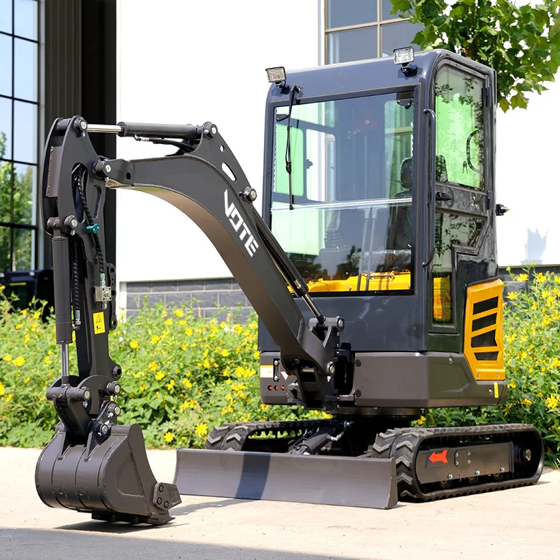 Bán 1 Tấn 2 1 T 1.7T 2 T Thủy Lực Bánh Xích Backhoe Escavator Mini Đào Micro Bagger máy Xúc Nhỏ Xe Bánh Xích Máy Xúc