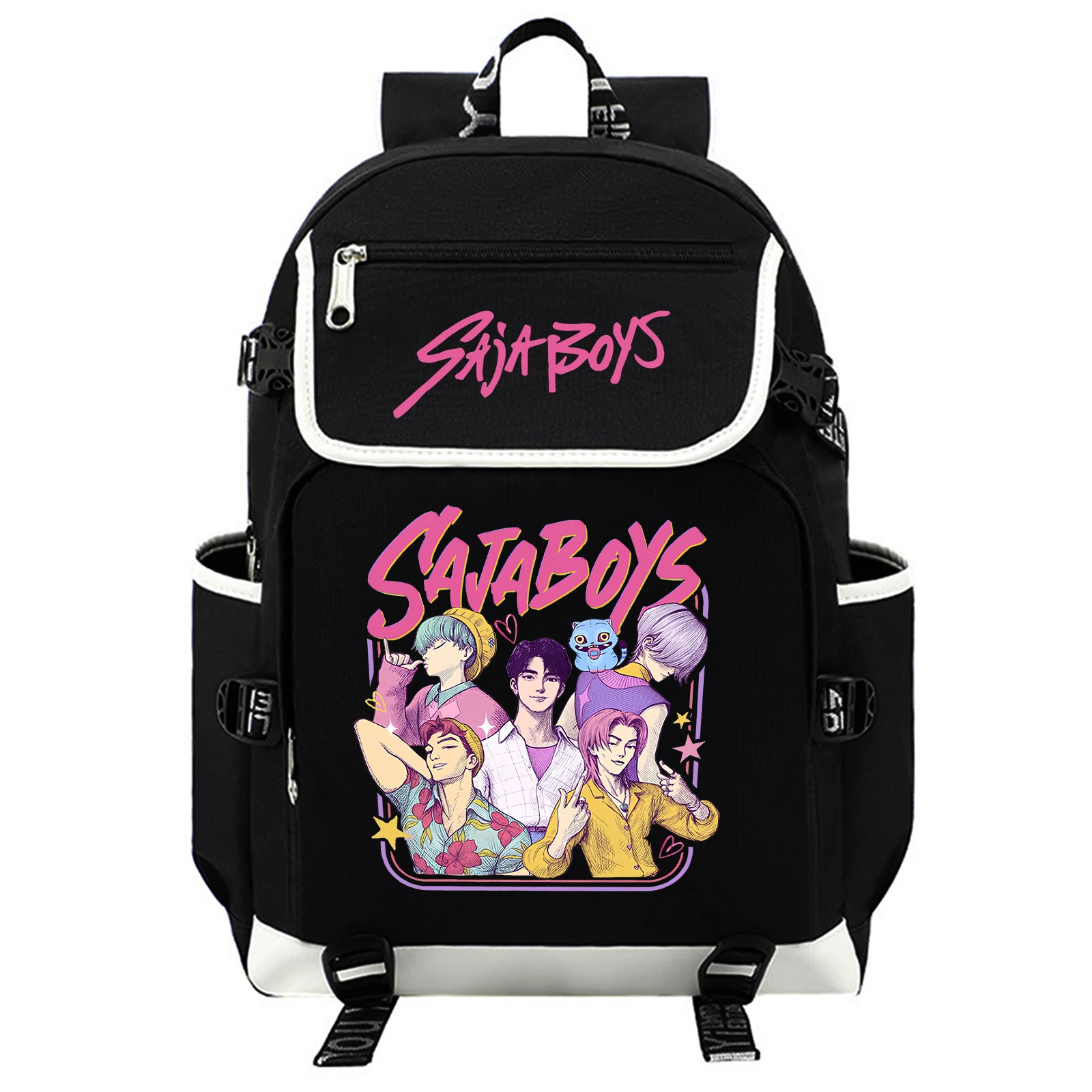 Kpop 悪魔ハンター Saja ボーイズバックパック学生十代のファッションバックパック高校バックパック Mochila