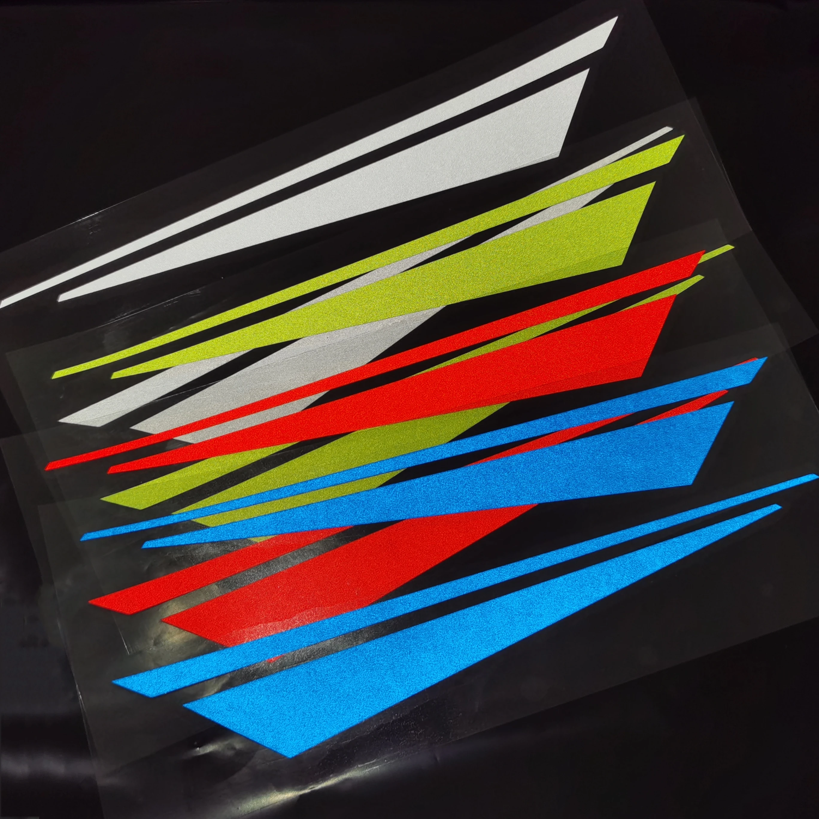 Motorcycle Front Fender Comb Universal Stickers Motor Body Reflective Waterproof Decal For Yamaha R1 R3 Mt07 Mt09