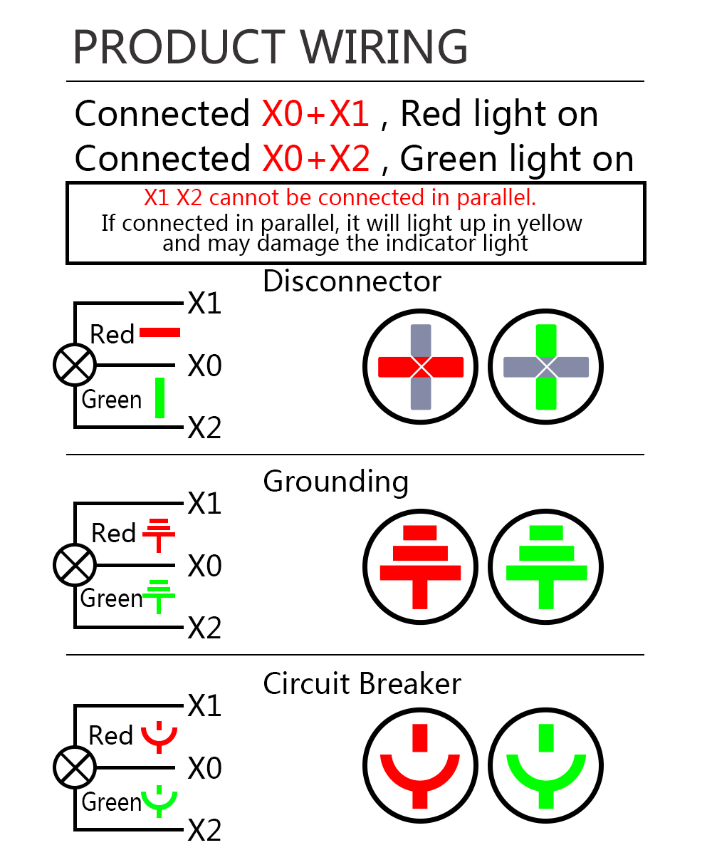 Mini DCAC220V12V rot/grün Dual-Farbe Schalter LED power Signal Licht arbeits Anzeige Notfall Signale Lampe 22mm AD16-22SS