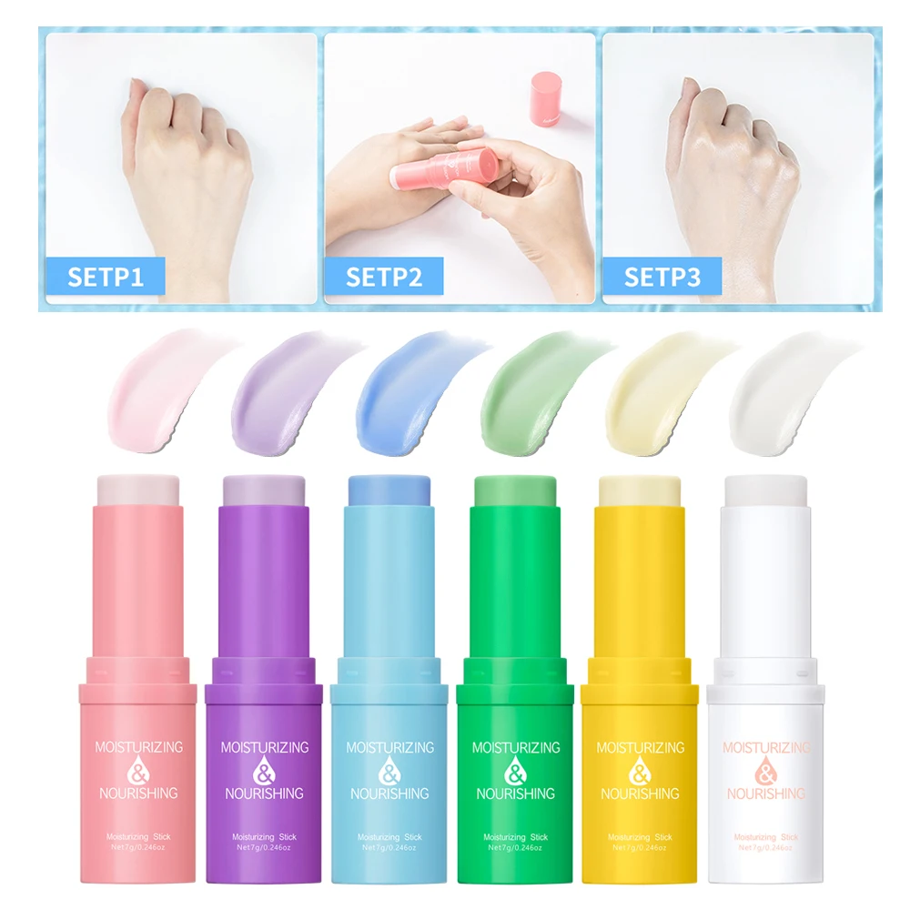 เกาหลี Bounce Multi Balm Collagen Pink Stick Deep Moisturizing Multi Cream Hydrating Gel Primer เตรียมผิวสําหรับแต่งหน้า Skin Care