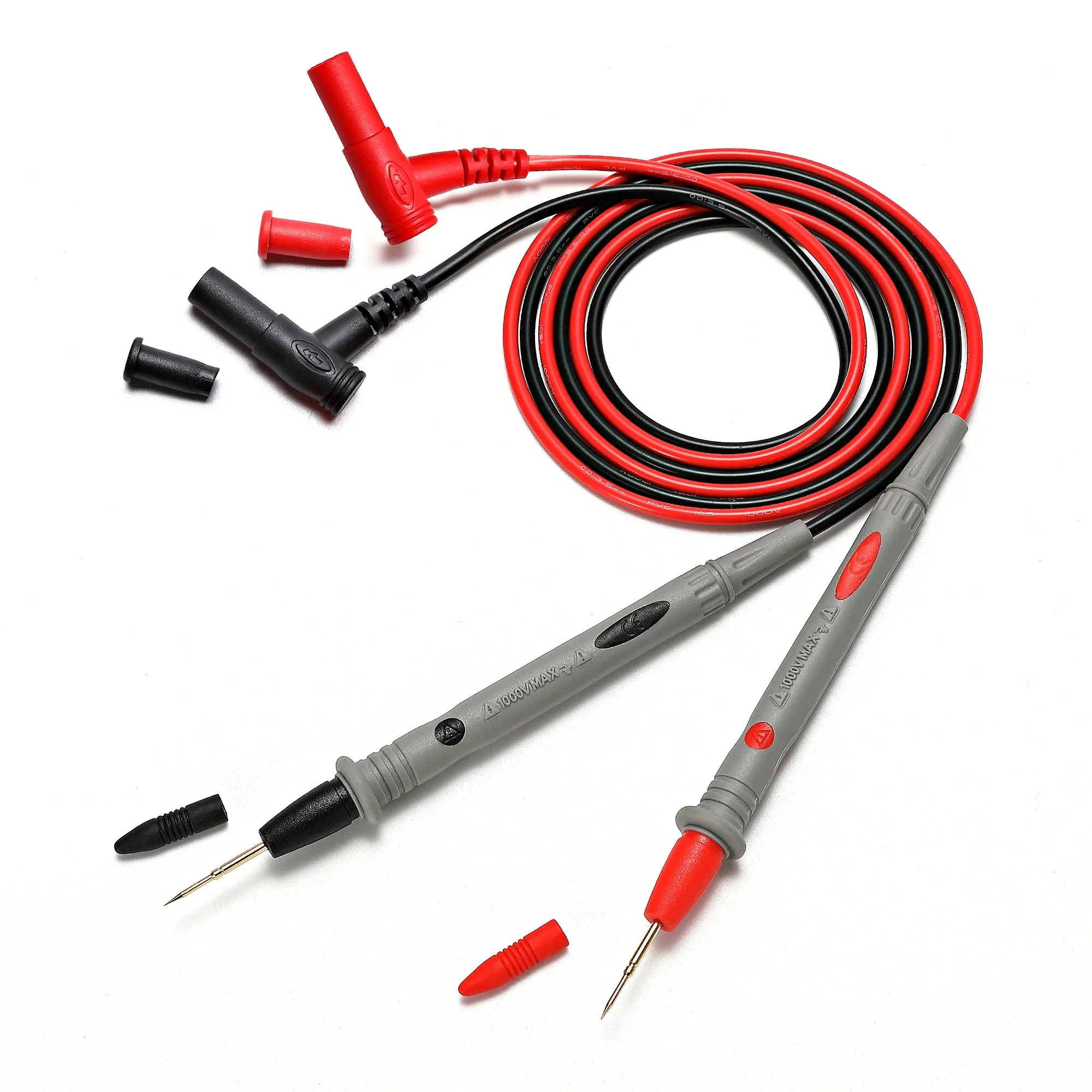 หัววัดตะกั่วแบบปากกาสาย20A Probe Multimeter อเนกประสงค์1000V ตัวชี้วัดแบบมัลติมิเตอร์แบบดิจิทัลมัลติมิเตอร์