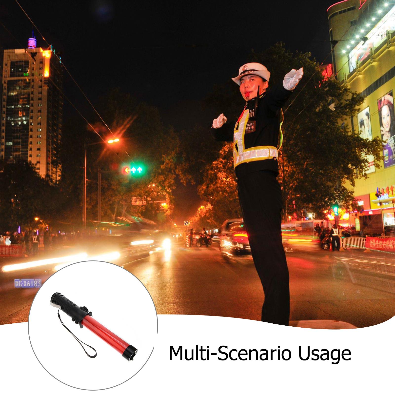 Ampel Lampe Zauberstäbe für Taschenlampe LED Der Leuchtturm Signal Leuchtfeuer Straßenrand Sicherheit Strobe Lichter LED Verkehrsstab Polizei