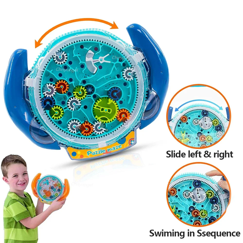 3D Ball Balance ปริศนาของเล่นหน่วยความจํา Sequential เกมเขาวงกต Montessori ของเล่นเพื่อการศึกษาของขวัญวันเกิดคริสต์มาสสําหรับเด็กหญิงเด็กชาย