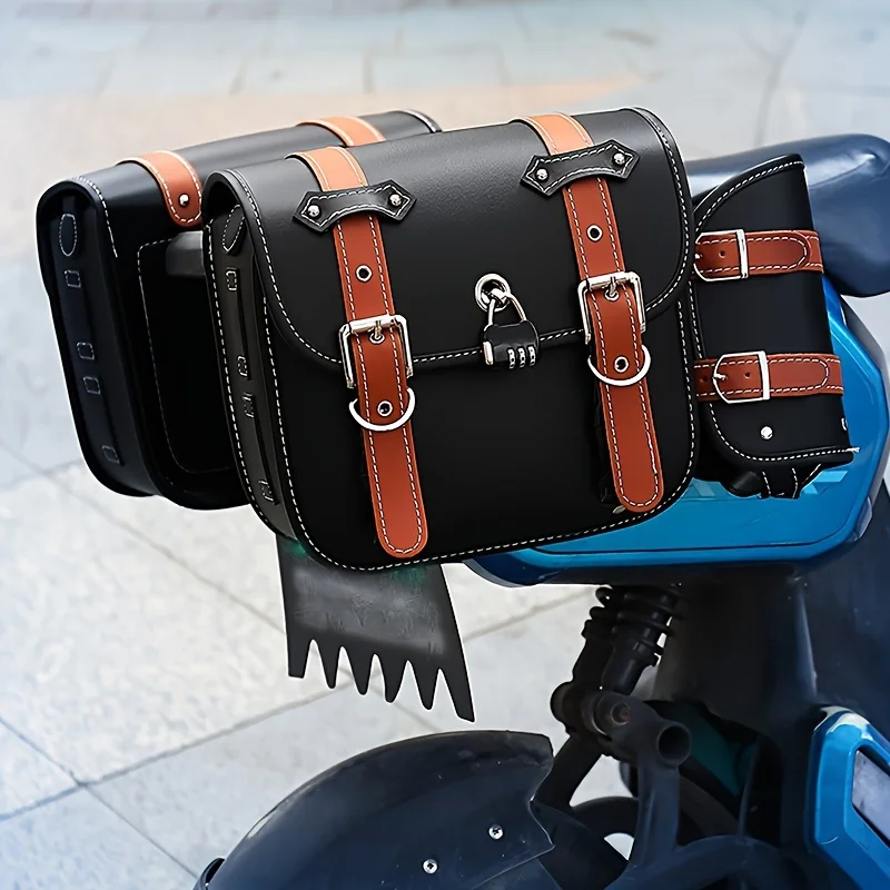 二輪車用ユニバーサルモーターサイクルバッグ,大型収納ツール,ハーレースポーツスターxl 883,ホンダ,ヤマハ,スズキ用