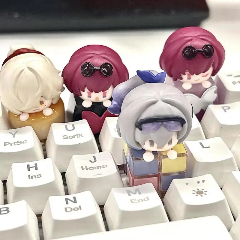 Honkai: Star Rail Fingertip Keycap Serie miHoYo Blind Box Modell Cartoon Collection Heimdekoration Überraschungsgeschenk Auf Lager