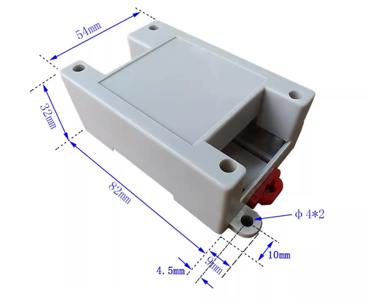 4-kanaals RS485 naar PWM Signaaluitgangsmodule Pulsfrequentie Duty Cycle Verstelbare servo Blokgolf modbus RTU